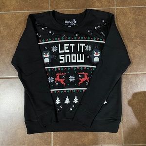 Hanes Ugly Christmas Sweater Sweatshirt